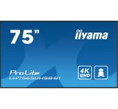 75” iiyama LH7565UHSB-B1:IPS,4K UHD,Android,24/7 foto
