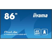 86” iiyama LH8665UHSB-B1:IPS,4K UHD,Android,24/7 foto