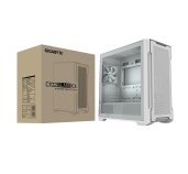 GIGABYTE C102 GLASS ICE/Midi Tower/Transpar./Bílá foto