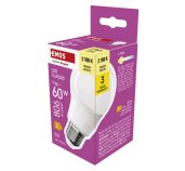 EMOS LED CLS A60 7W(60W) 806lm E27 WW foto