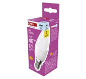 EMOS LED CLS CANDLE 4,2W(40W) 470lm E14 CW foto