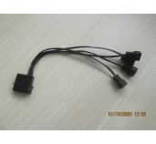 XPG kabel 1x 4pin na 2x3pin 5V nebo 2x 12V foto