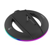 iPega P5S025S Vertikální Stojan s RGB pro PS5 Slim Black foto