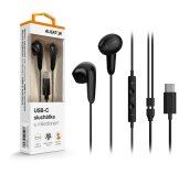 Sluchátka ALIGATOR AE007, Cool Music USB-C černá foto