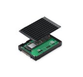 QNAP adaptér QDA-UMP4A (1x M.2 2280 PCIe 4.0 x4 NVMe SSD slot v 2,5” U.2 PCIe 4.0 NVMe SSD rámečku) foto