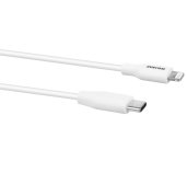 AVACOM MFIC-40W kabel USB-C - Lightning, MFi certifikace, 40cm, bílá foto