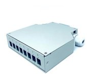 Optický box 8C na DIN lištu 8xSC Simplex foto