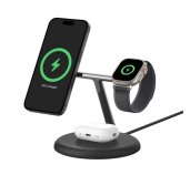 Belkin BOOST CHARGE PRO Qi2, 15W 3v1 magnetický stojan, černý foto