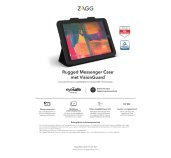 ZAGG Rugged Messenger Case UK + VG IPad 9.7 foto