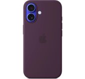 iPhone 16 Silicone Case with MS - Plum foto