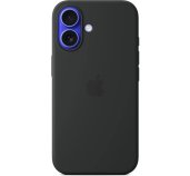 iPhone 16 Plus Silicone Case with MS - Black foto