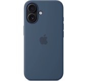 iPhone 16 Plus Silicone Case with MS - Denim foto