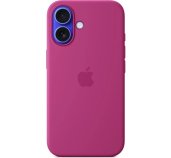iPhone 16 Plus Silicone Case with MS - Fuchsia foto