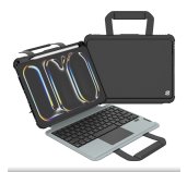 Nillkin Bumper GO Keyboard Case (Backlit Version) pro iPad Pro 11 2024 Black foto