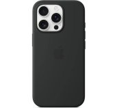 iPhone 16 Pro Silicone Case with MS - Black foto