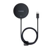 Baseus bezdrátová nabíjecí magnetická podložka Simple Mini4 Qi2 15W černá foto
