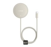 Baseus bezdrátová nabíjecí magnetická podložka Simple Mini4 Qi2 15W zlatá foto