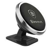 Baseus univerzální magnetický držák do auta na palubní desku 360 st. stříbrný foto