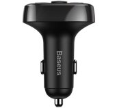 Baseus bluetooth MP3 FM Transmiter s nabíjením 2xUSB 3.4A černý foto