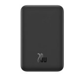 Baseus power banka Mini s bezdrátovým nabíjením 5000 mAh 20W USB-C černá foto