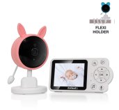 EVOLVEO Baby Monitor N3, dětská video-chůvička, Růžová foto