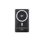 Qi2 Dual PowerBank 5000mAh with USB-C - Space Gray foto
