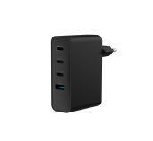 Univerzální USB nabíječka Natec GaN 100W, 3X USB-C, 1X USB-A, Černá foto