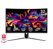 MSI MPG/321CURX/31,5”/QD-OLED/4K UHD/240Hz/0,3ms/Black/2R foto
