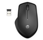 HP 285 Silent Wireless Mouse/Kancelářská/Optická/Pro praváky/1 200 DPI/Bezdrátová USB/Černá foto