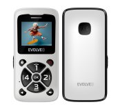 EVOLVEO EasyPhone ID, mobilní telefon pro seniory, bílá foto