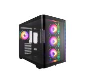 FSP M580-BA/Midi Tower/Transpar./Černá foto