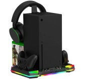 iPega XBX025S Multifunkční Nabíjecí RGB Stojan s Chlazením pro Xbox foto