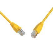 Patch kabel CAT5E SFTP PVC 2m žlutý foto