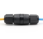 Stíněná vodotěsná RJ45 kabelová spojka Cat6 foto