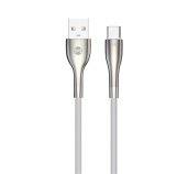 Datový kabel Forever Sleek USB/USB-C 1m 3A bílý foto