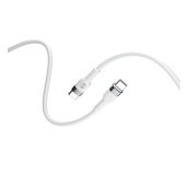 Datový kabel Forever Flexible USB-C/USB-C 2m 60W bílý foto