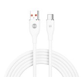 Datový kabel Forever USB/USB-C 1m 66W bílý foto