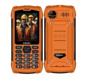 EVOLVEO StrongPhone H1, vodotěsný odolný Dual SIM telefon, oranžová foto