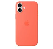 iPhone 16 Plus Silicone Case with MS - Tangerine foto