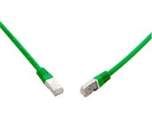SOLARIX 10G patchkabel CAT6A SFTP LSOH 20m,zelený foto