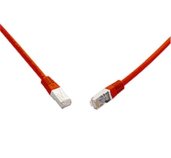 SOLARIX 10G patchkabel CAT6A SFTP LSOH 2m,červený foto