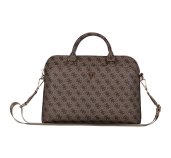 Guess PU 4G Triangle Logo Taška na Notebook 13/14/15” Brown foto