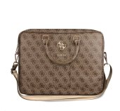 Guess PU 4G Metal Logo Taška na Notebook 15/16” Brown foto