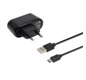 EVOLVEO univerzální nabíječka USB-C pro mobilní telefony, černá foto