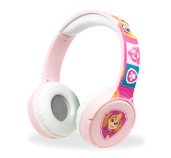 Bluetooth sluchátka Tlapková patrola růžová foto