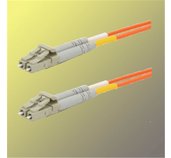 Optický patchkabel duplex LC-LC, 50/125 um MM, 3m foto