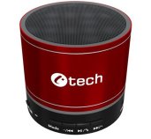 Repro C-TECH SPK-08R, bluetooth, červený foto