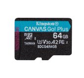 Kingston Canvas Go Plus A2/Micro SDXC/64GB/UHS-I U3 / Class 10 foto