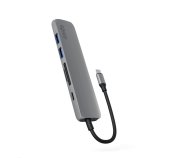 Epico 6v1 Alu Hub 8K s USB-C konektorem - šedá foto
