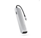 Epico 6v1 Slim Hub 8K s USB-C konektorem - stříbrná foto
